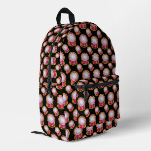 Pastell Kristallkugel Bedruckter Rucksack