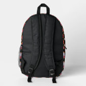 Pastell Kristallkugel Bedruckter Rucksack (Rückseite)