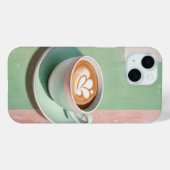Pastell-Latte Case-Mate iPhone Hülle (Rückseite (Horizontal))