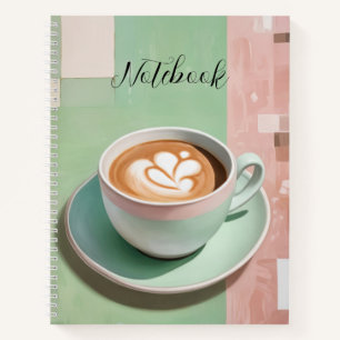 Pastell-Latte Notizblock