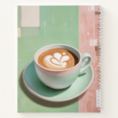Pastell-Latte Notizblock (Rückseite)