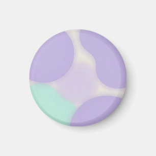 Pastell-Lavendel-Blob-Organisches-Abstrakt Magnet