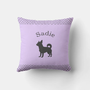 Pastell-Lavendel-Chihuahua   Personalisierte Übere Kissen