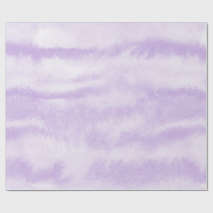 Pastell-Lavendel-Tie-Dye-Wasserfekteffekt Geschenkpapier