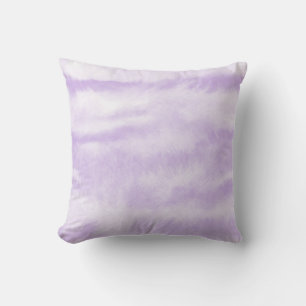 Pastell-Lavendel-Tie-Dye-Wasserfekteffekt Kissen