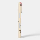 Pastell-Lehrer-Schulbedarf-Muster Case-Mate iPhone Hülle (Rückseite / Rechts)