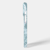 Pastell Light Türkquoise Abstrakt Case-Mate iPhone Hülle (Rückseite / Links)