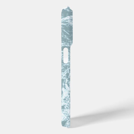 Pastell Light Türkquoise Abstrakt Case-Mate iPhone Hülle (Rückseite / Rechts)