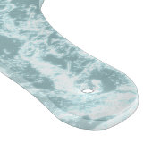 Pastell Light Türkquoise Abstrakt Schneidebrett (Ecke)