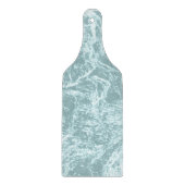 Pastell Light Türkquoise Abstrakt Schneidebrett (Vorderseite)