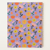 Pastell-Lila coole funky girly trendige Planer (Rückseite)