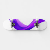 Pastell-Lila-Farbe Skateboard (Horizontal)