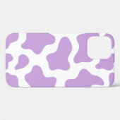 Pastell lila Kuhprägung Kawaii Case-Mate iPhone Hülle (Rückseite (Horizontal))