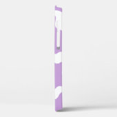 Pastell lila Kuhprägung Kawaii Case-Mate iPhone Hülle (Rückseite / Links)