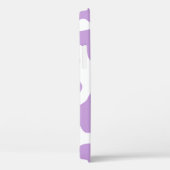 Pastell lila Kuhprägung Kawaii Case-Mate iPhone Hülle (Rückseite / Rechts)