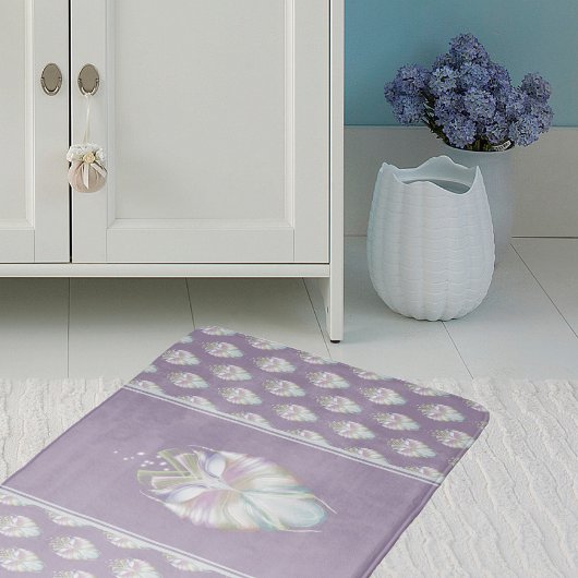 Pastell Lila Oracle Owl Badematte