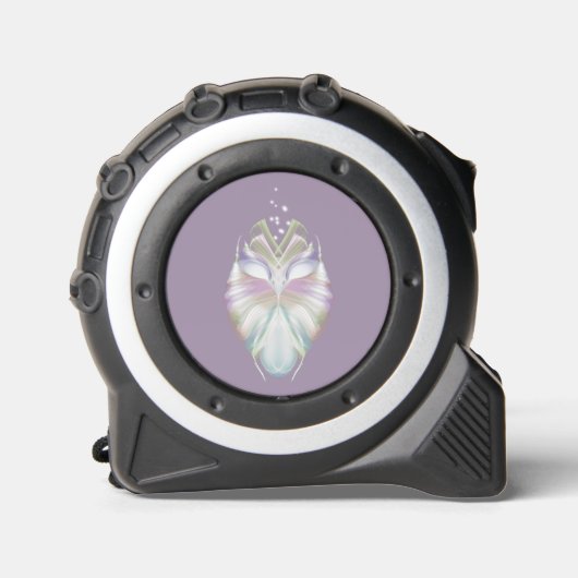 Pastell Lila Oracle Owl Maßband (Vorderseite)