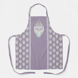 Pastell Lila Oracle Owl Schürze