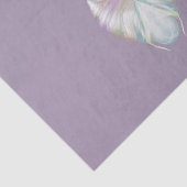 Pastell Lila Oracle Owl Seidenpapier (Ausschnitt)