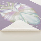 Pastell Lila Oracle Owl Sherpadecke (3/4)