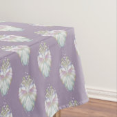 Pastell Lila Oracle Owl Tischdecke (Beispiel)