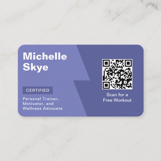 Pastell Lila Royal Lila Color Style Visitenkarte (Vorderseite)