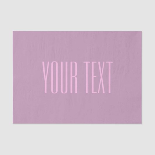 Pastell Lila und leicht rosa | Moderner bearbeitba Seidenpapier (Vorderseite)