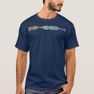 Pastell Lines Rainbow Subtile Pride LGBT Gay Pride T-Shirt