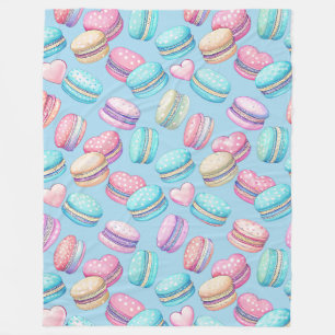 Pastell-Macaron-große Fleecedecke