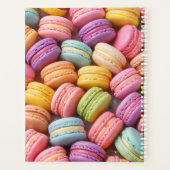 Pastell-Macarons-Planner-Cover Planer (Rückseite)