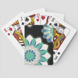 Pastell-Mandala-Spielkarten Spielkarten