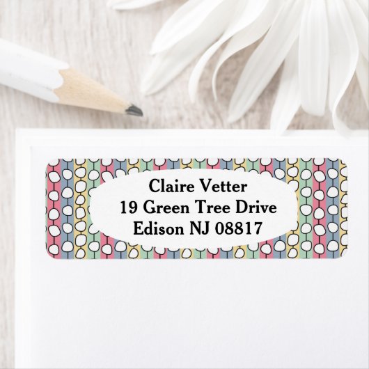 Pastell MCM farbenfrohe Linien (Insitu)