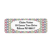 Pastell MCM farbenfrohe Linien (Vorne)