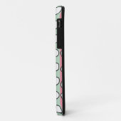 Pastell MCM farbenfrohe Linien Case-Mate iPhone Hülle (Hinten/Links)