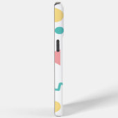 Pastell-Memphis-Geometrisches Muster Case-Mate iPhone Hülle (Rückseite / Rechts)