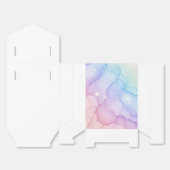 Pastell Mermaid Stardust Wasserfarbe Abstrakt Geschenkschachtel (Ungefaltet)