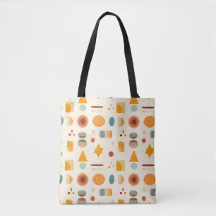 Pastell Minimalistische Aquarellformen Tasche