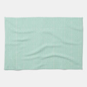Pastell Mint Green Pattern Handtuch (Horizontal)