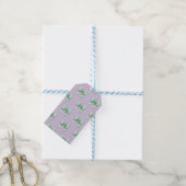 Pastell-Mint-Schleife Geschenkanhänger (Mit Garn)