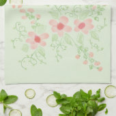 Pastell mintgrün geschirrtuch (Gefaltet)