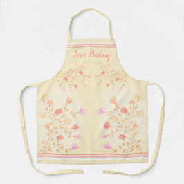 Pastell mit Pinseln Schürze