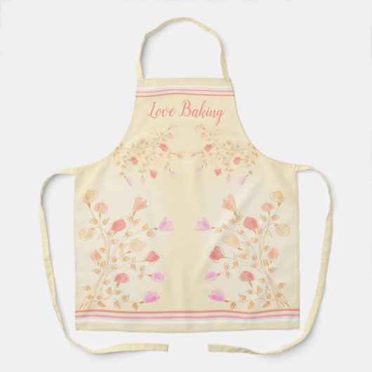 Pastell mit Pinseln Schürze (Vorderseite)