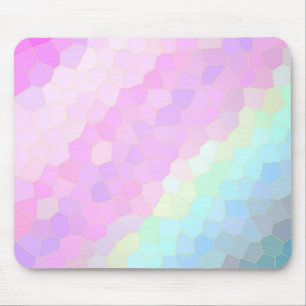 Pastell-Mosaik Mousepad
