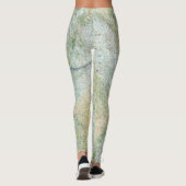 Pastell Multi Color Sandstone Leggings (Rückseite)