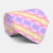 Pastell Multicoated Pattern Neck Tie Krawatte (Gerollt)