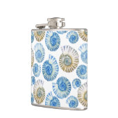 Pastell-Muster 2 Flachmann (Links)