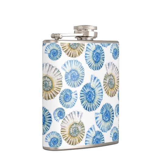 Pastell-Muster 2 Flachmann (Rechts)