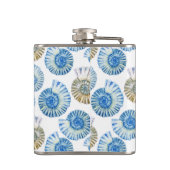 Pastell-Muster 2 Flachmann (Rückseite)