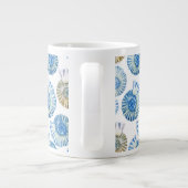 Pastell-Muster 2 Jumbo-Tasse (Rückseite)