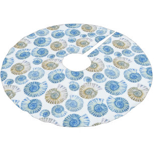 Pastell-Muster 2 Polyester Weihnachtsbaumdecke